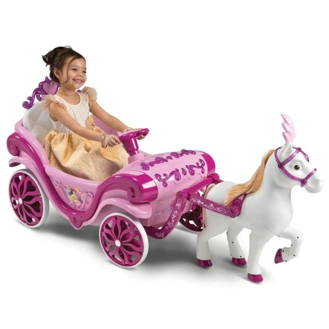Jeździk elektryczny dziecięcy Huffy Kareta Princess (17335W)