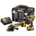 Zestaw COMBO 18V DCD796, DCG405 + 2x5,0Ah DCK208