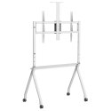 MACLEAN STAND / WÓZEK DO TV, PÓŁKA NA KAMERĘ, NA KÓŁKACH, 55-100", MAX. OBCIĄŻENIE 120KG/10KG PÓŁKA, MAX. VESA 900X600 MC-114