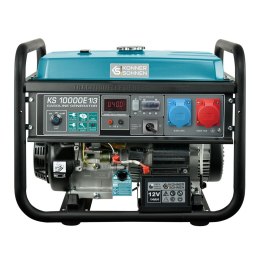 KÖNNER & SÖHNEN AGREGAT/GENERATOR BENZYNOWY 7,5kW 230/400V ROZRUCH ELEKTRYCZNY AVR VST KS10000E1/3