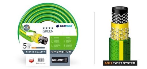 Wąż ogrodowy CELLFAST Green ATS2 15-101 (50000 mm)