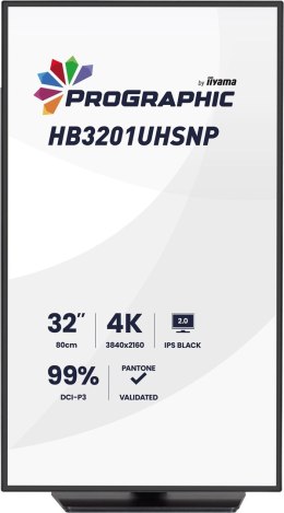 Iiyama ProGraphic HB3201UHSNP-B1 monitor komputerowy 80 cm (31.5