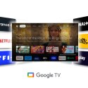 TV 50" Thomson QLED 50QG5C14 Google TV, central stand