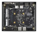 Shuttle Nano PC NE10N, Intel N 100, 1x HDMI, 1x DP, 6x USB, 1x LAN, bez wentylatora, ciągła praca 24/7, w tym VESA, komputer PC 
