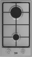 Beko HDCG 32220 FX Stal nierdzewna Wbudowany 29 cm Gaz 2 stref(y)