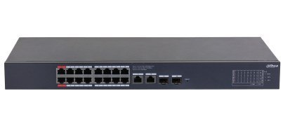 Dahua Technology CS4220-16GT-135 przełącznik sieciowy Zarządzany L2 Gigabit Ethernet (10/100/1000) Obsługa PoE Czarny