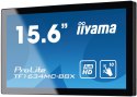 Iiyama ProLite TF1634MC-B8X monitor komputerowy 39,6 cm (15.6") 1920 x 1080 px Full HD LED Ekran dotykowy Przeznaczony dla wielu