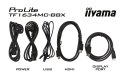 Iiyama ProLite TF1634MC-B8X monitor komputerowy 39,6 cm (15.6") 1920 x 1080 px Full HD LED Ekran dotykowy Przeznaczony dla wielu