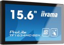 Iiyama ProLite TF1634MC-B8X monitor komputerowy 39,6 cm (15.6") 1920 x 1080 px Full HD LED Ekran dotykowy Przeznaczony dla wielu