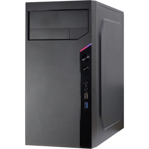 Inter-Tech IT-6505 Retro Micro Tower Czarny