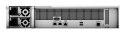 Synology RackStation RS2423RP+ serwer danych NAS Rack (2U) Ryzen Embedded V1780B 8 GB DDR4 0 TB DiskStation Manager Czarny, Szar