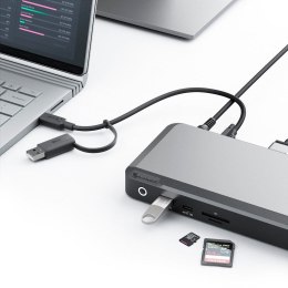 ALOGIC DX3 Przewodowa USB 3.2 Gen 1 (3.1 Gen 1) Type-C Czarny, Szary