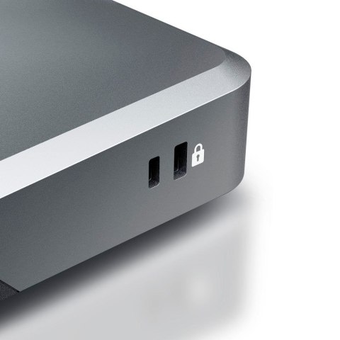 ALOGIC DX3 Przewodowa USB 3.2 Gen 1 (3.1 Gen 1) Type-C Czarny, Szary