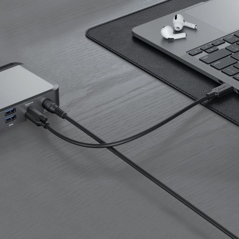 ALOGIC DX3 Przewodowa USB 3.2 Gen 1 (3.1 Gen 1) Type-C Czarny, Szary