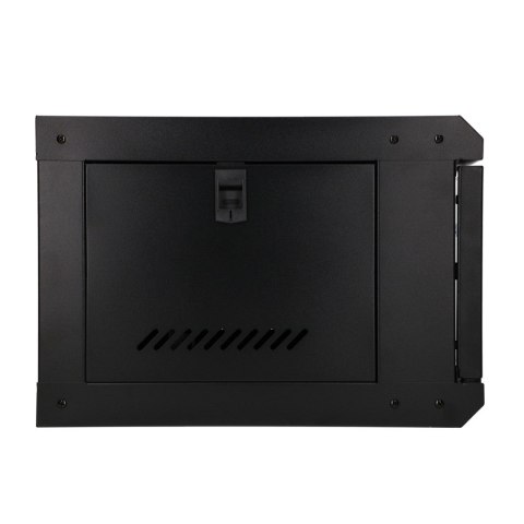 Extralink LITE 4U 530X400 WALL-MOUNTED RACKMOUNT CABINET BLACK Stojak wolnostojący/ścienny/podłogowy Czarny