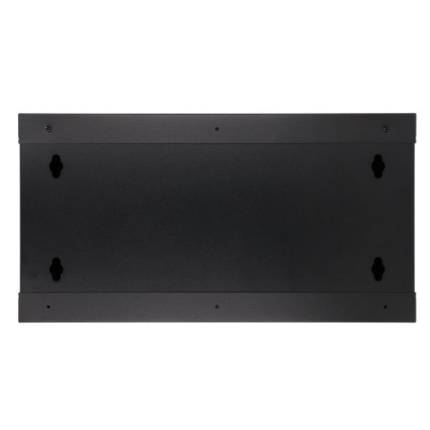 Extralink LITE 4U 530X400 WALL-MOUNTED RACKMOUNT CABINET BLACK Stojak wolnostojący/ścienny/podłogowy Czarny