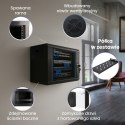 Extralink LITE 4U 530X400 WALL-MOUNTED RACKMOUNT CABINET BLACK Stojak wolnostojący/ścienny/podłogowy Czarny