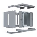 EFB Elektronik WGX-1206GR.G1 stojak 12U Szafa wisząca Szary