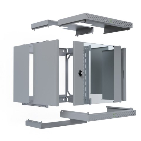 EFB Elektronik WGX-1206GR.G1 stojak 12U Szafa wisząca Szary
