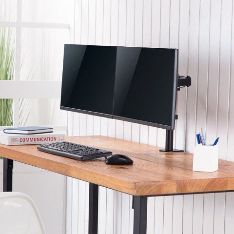 LogiLink BP0098 uchwyt / stojak do monitorów 81,3 cm (32") Biurko Czarny