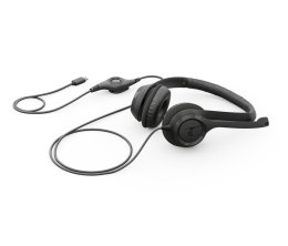 Logitech H390 USB Zestaw słuchawkowy Przewodowa Opaska na głowę Połączenia/muzyka USB Type-C Czarny