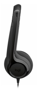 Logitech H390 USB Zestaw słuchawkowy Przewodowa Opaska na głowę Połączenia/muzyka USB Type-C Czarny