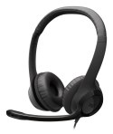 Logitech H390 USB Zestaw słuchawkowy Przewodowa Opaska na głowę Połączenia/muzyka USB Type-C Czarny