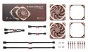 Noctua NF-A12X25 G2 PWM SX2-PP system chłodzenia komputerów Obudowa komputera Wentylator 12 cm Beżowy 2 szt.