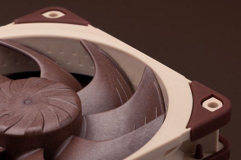 Noctua NF-A12X25 G2 PWM SX2-PP system chłodzenia komputerów Obudowa komputera Wentylator 12 cm Beżowy 2 szt.