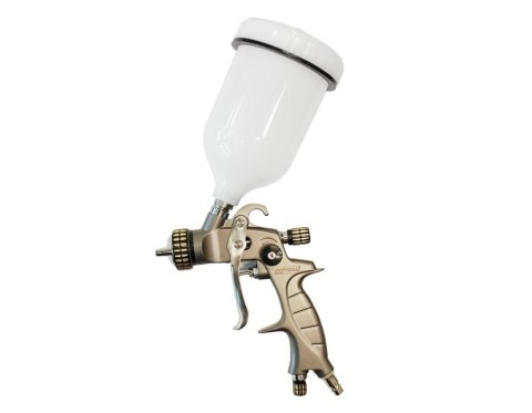 AWTOOLS Pistolet lakierniczy HVLP PRO ze zbiornikiem górnym 1.4mm