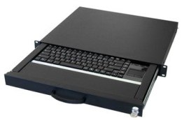 Aixcase AIX-19K1UKUSTP-B klawiatura USB QWERTY US English Czarny