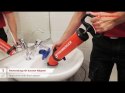 Pompa ROPUMP SUPER PLUS su 2 adapteriais, Rothenberger