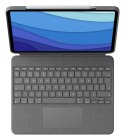 Logitech 920-010214 klawiatura do urządzeń mobilnych QWERTY British English Smart Connector Szary