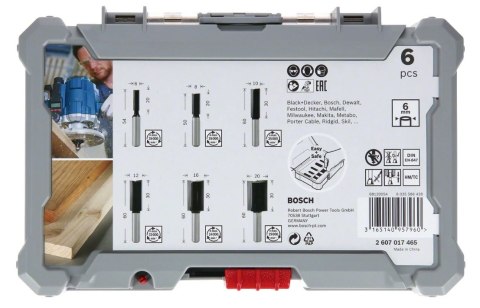 Bosch 2607017466 Zestaw bitów 6 szt.