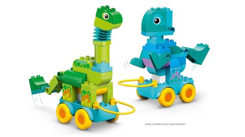 LEGO DUPLO 10451 3 w 1 Dinozaury na kółkach