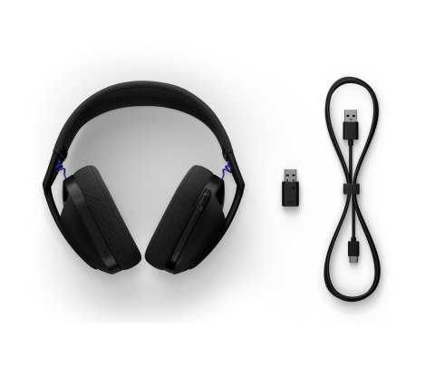 Logitech G G321 LIGHTSPEED Zestaw słuchawkowy Bezprzewodowy Opaska na głowę Gaming USB Type-C Bluetooth Czarny