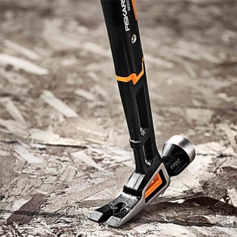 Młotek ciesielski Fiskars 1020214 Czarny, Metaliczny, Pomarańczowy