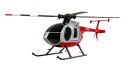 Helikopter RC Amewi MD500 Li-Po Bateria 350mAh srebrny/czerwony