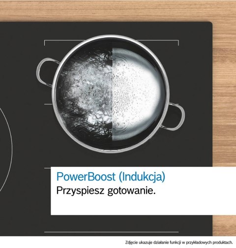 Płyta indukcyjna Bosch PVW81CHB1E Serie 6 80 cm | 5 pól | PowerBoost | CombiZone | czarny mat | bezramkowa