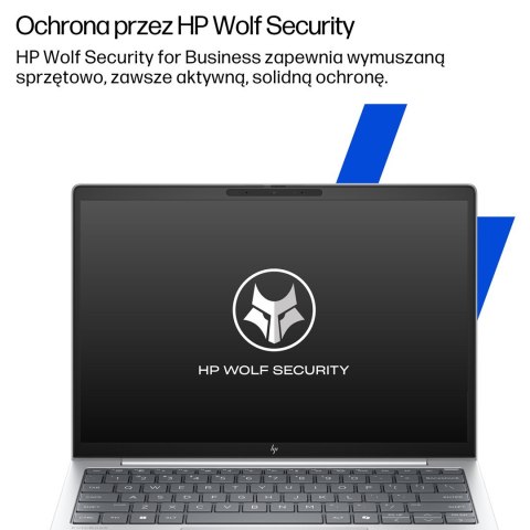 HP EliteBook 8 G1i Ultra 7 255U 14"WUXGA 400nits AG LBL 32GB DDR5 5600 SSD512 Intel Arc Cam 5MP+IR+ISP 62Wh W11Pro Glacier Silve