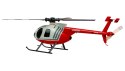 Helikopter RC Amewi MD500 Li-Po Bateria 350mAh srebrny/czerwony