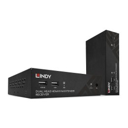 Lindy 39374 przedłużacz KVM Nadajnik i odbiornik
