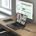 Aluminiowy adapter do urządzeń mobilnych USB-C Satechi 4-in-1 USB-C Slim Multiport Adapter 4K (space gray)