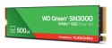SSD WD Green SN3000 500GB NVMe WDS500G4G0E