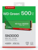SSD WD Green SN3000 500GB NVMe WDS500G4G0E