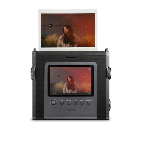 Hybrydowy aparat natychmiastowy FUJIFILM Instax WIDE Evo Black EX D CMOS Czarny