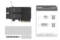 Icy Dock MB312M4P-B adapter M.2, PCIe