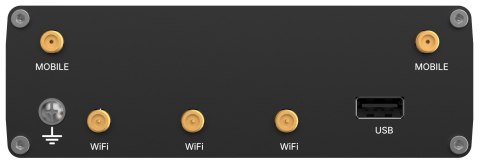 Teltonika RUTC41 router bezprzewodowy Gigabit Ethernet Dual-band (2.4 GHz/5 GHz) 5G Czarny