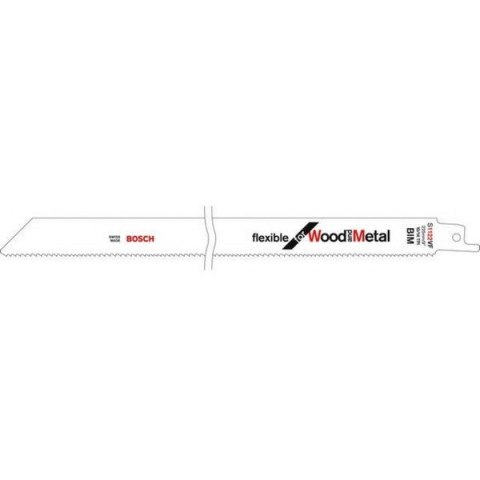 Brzeszczoty do drewna i metalu BOSCH S1222VF 225mm 5 sztuk