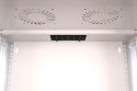 Szafa sieciowa wisząca 19" 7U, SOHO PRO 370 x 540 x 400 mm, drzwi szyba, szary, niezłożona, 60kg